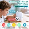 NANSIKE AI Voice Sticker Printer - Mini Portable Thermal Stickerbox