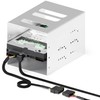 deleyCON 30 cm 4-Pin Molex to 15-pin SATA Cable Set