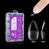 Gelike ec 240pcs Medium Almond Nail Tips: Full Coverage Medium