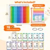 „ÄêJoyCat„ÄëMath Flash Cards & Pop Fidget Chart, Math Manipulatives Game