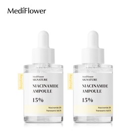 Mediflower 메디플라워 시그니처 나이아신아마이드 15 앰플 30mlx2개 MediFlower Signature Niacinamide 15 Ampoule 30ml x 2pcs
