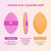 Real Techniques Miracle Complexion Sponge + Miracle 2-In-1 Powder Puff,
