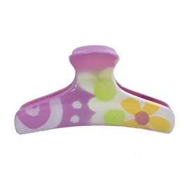 Caravan Masking And Brush Strokes Draws These Floral Paint Colors On The Hair Claw