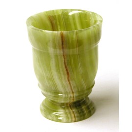 Nature Home Decor 541CG Classic Green Onyx Bathroom Accessories Tumbler