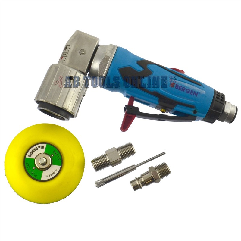3” 75mm Air Angle Sander Grinder Polisher with Backing Pad