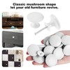 NB 12PCS Drawer Knobs - White Cabinet Knobs & Door