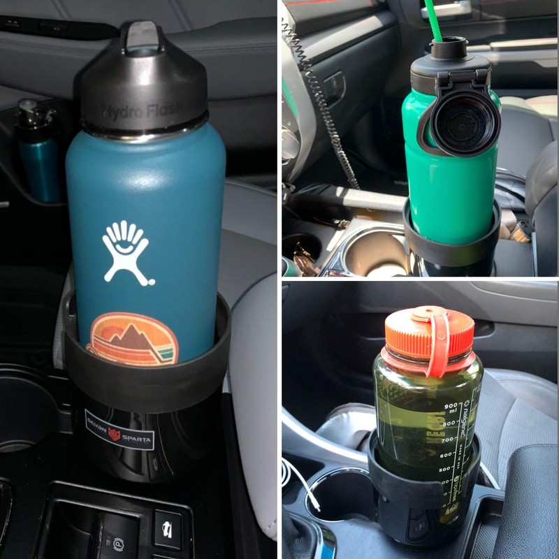 SEVEN SPARTA 2 Pack Car Cup Holder Expander Organizer Adjustable
