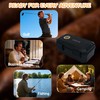 Crefun Travel Cigar Case for 10 Cigars with Ashtray, ABS