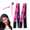 2PCS Elastic Bands for Wig,Adjustable Wig Band Elastic Headband Edge