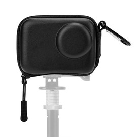 Geekria Portable Carrying Case for Action 5 Pro, Travel Storage Case Compatible with DJI Osmo Action 5 Pro, 4, 3, Water-Resistance Mini Protective Hard, Camera Accessories (Black)