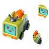 Milageto Transforming Robot Toy Car Deformation Cars Toy Creative Construction