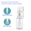 2 PCS Glitter Duster Sprayers with Funnels, 35ml Clear Multi-Purpose