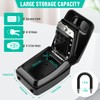 TEUEN Key Lock Box for Outside, Sturdy Waterproof Hanging Lock
