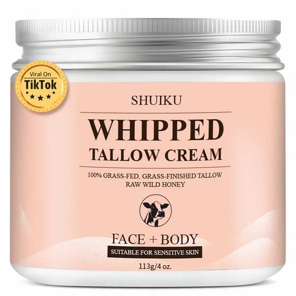 Beef Tallow for Skin with Honey Balm – All-Natural Moisturizer