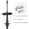 Capulina Tiffany Floor Lamp Base Only Replacement for 16-24 Inch