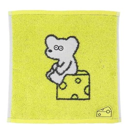 Marushin 1705006500 Handkerchief Mouse ANDY Mouse Andy Mouse Cute Character Goods Towel, Mini Towel, Towel Handkerchief, Cotton