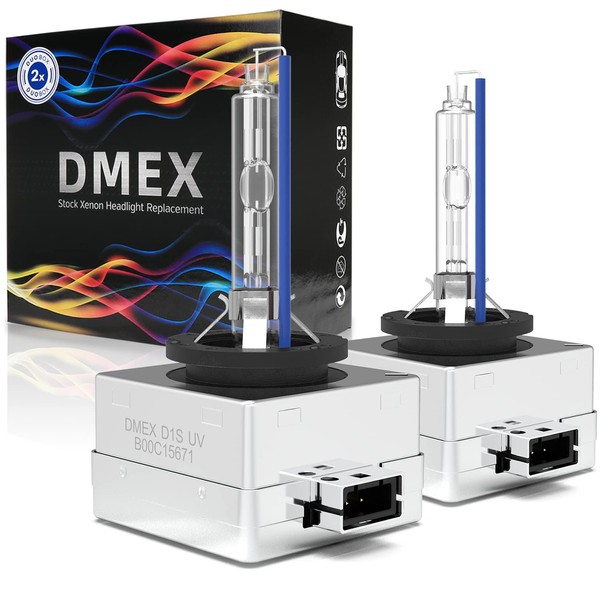 DMEX D1S Xenon HID Headlight Bulbs 6000K Cool White 35W