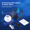 Sound Machine Light Projector, 30 Sleep Sounds for Adult, Bluetooth