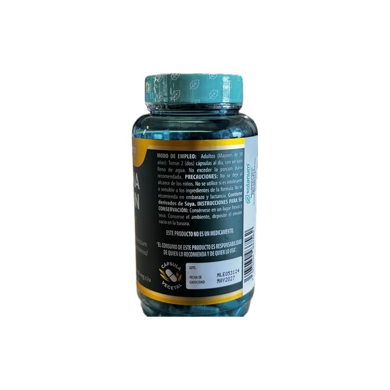 Solanum Melena de Leon con L-Tirosina y vitaminas 450 mg.