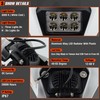 fewfuss Dirt Bike Led Headlight, Motorcycle Enduro Headlight Kit for