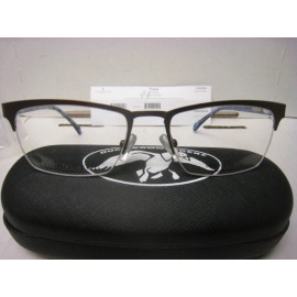 London Fog  THAD in BROWN  sz  53-18-140 mm NEW Eyeglass Frame & Generic Case