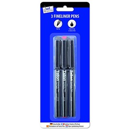 Just stationery Three Fineliner Pens, 1022