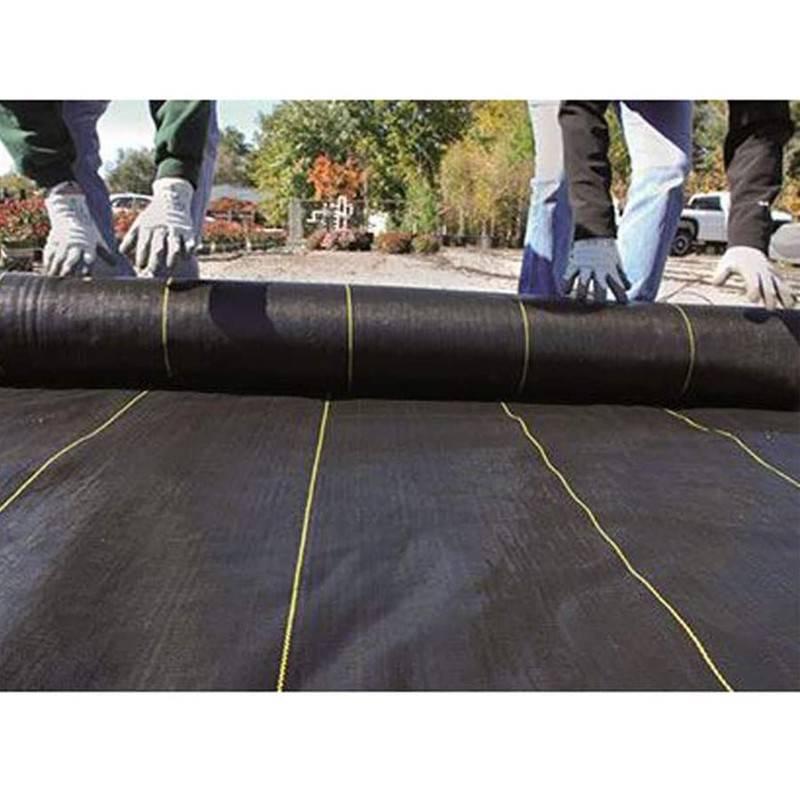 DeWitt Sunbelt Woven Ground Cover, 3.2 oz, Black, 3' x