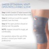 Swede-O Thermal Vent Open Patella Knee Sleeve - Small