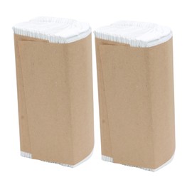 Right Choice C-Fold Paper Towels – 2-Pack (Total of 396 Towels), 1-Ply, White, Disposable & Absorbent, Ideal for Medical & Dental Offices, Restrooms & General Use