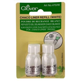 Clover Chaco Liner Refill: White, 1