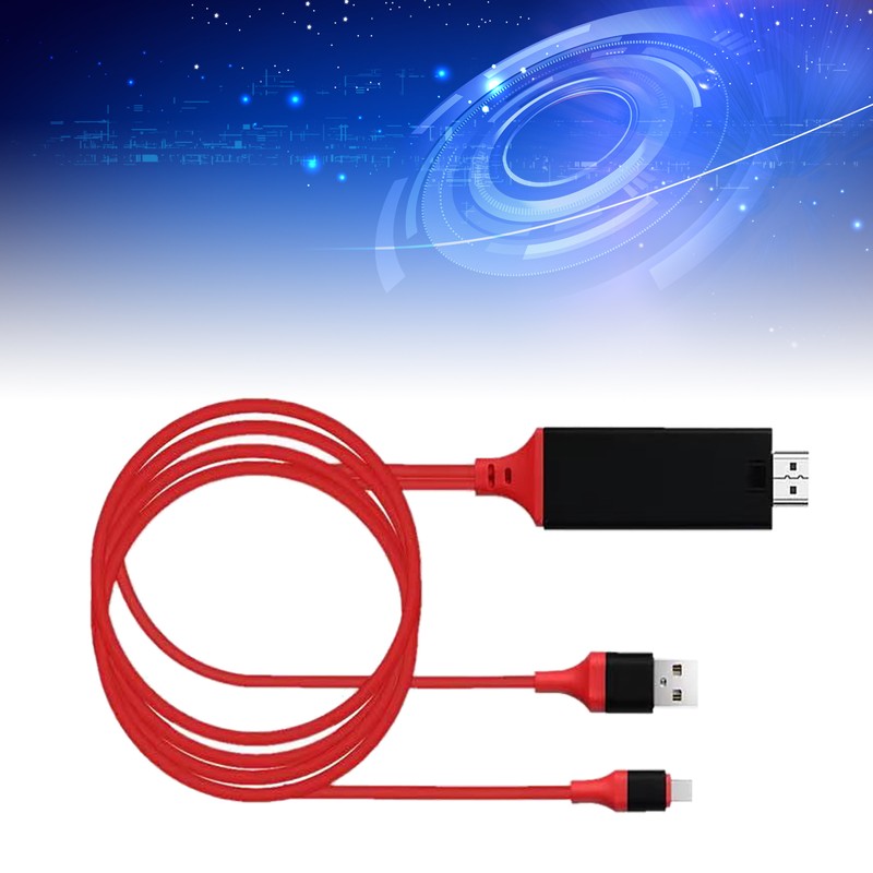 Adapter Cable Type C to High Definition Multimedia Interface Cable