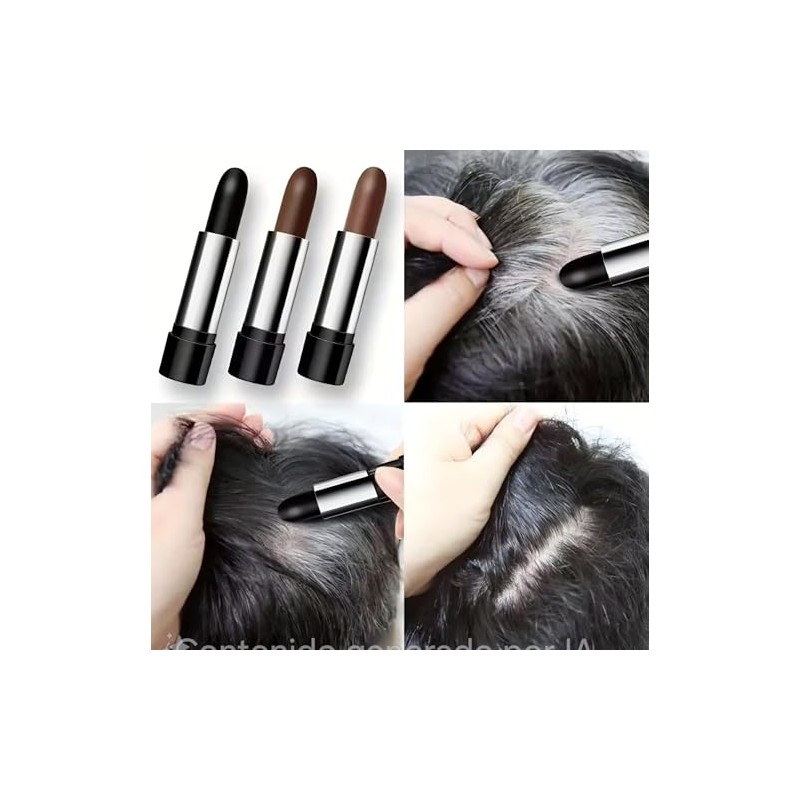 Negro - Bolígrafo de Tinte para Cabello, 4g, Pluma para