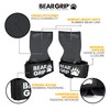 BEAR GRIP Multi Grip Straps/Hooks, Premium Heavy duty weight lifting