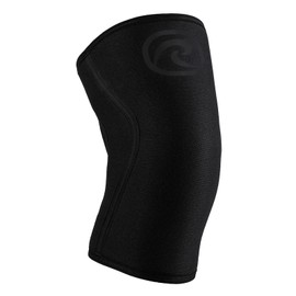 Rehband Power Max Knee Support for Weight Sports 7 mm SBR / Neoprene, Suitable for Competition Knee Sleeves for Bodybuilding, Powerlifting, Crossfit & Heavy Weightlifting, Colour: Carbon/Black, Size: XS