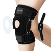 ANDMR Knee Brace with Removable Dual Side Hinged Stabilizers &