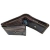 Einkaufszauber Genuine Buffalo Leather Hunter Purse Deer, dark brown, Wallet