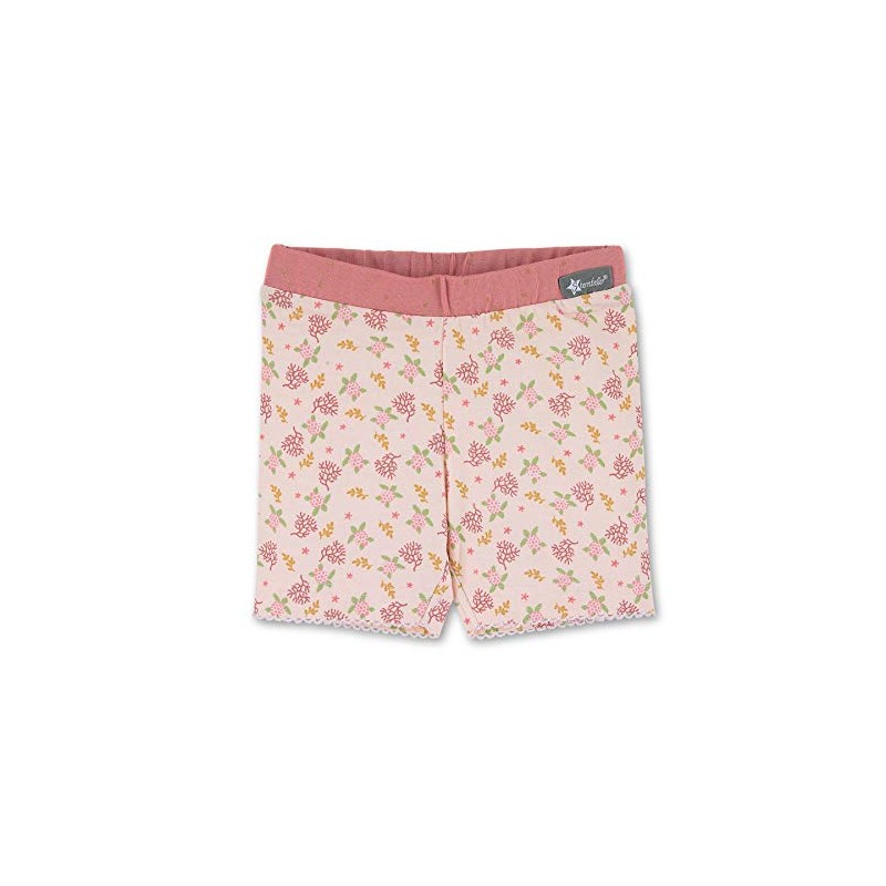 Sterntaler Girls Floral Print Elasticated Waist Shorts, pink