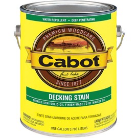 Cabot Stains 1406-GAL Deck & Siding Stain Oil Formula with Neutral Base, 1 Gallon