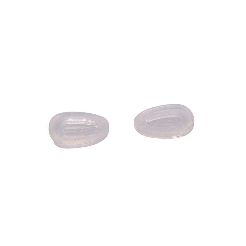 Clear Rubber Silicon Push On Type Nose Pads Pieces Buds
