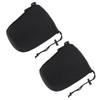 TEHAUX 2PCS Neoprene Lens Pouch Bag for Camera Lenses Drawstring