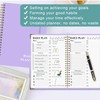 Kollsvein Undated Daily Planner - Achieve Goals, Boost Productivity &