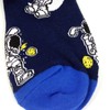 HSELL Funny Men Women Astronaut Pattern Dress Socks Novelty Universe