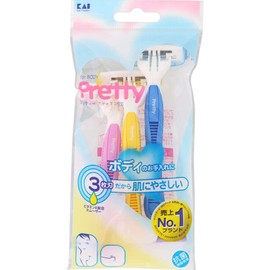 GA0007 Pretty Body T 3 Blades Pack of 3