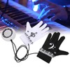 Electronic Piano Gloves for Kids Adults with Speakers Portable Party