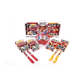 Prepara Including Multi-Holders, Spoons, Bowl Four Person Taco Set, one size, multicolor