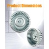 8715-4481 8710-4358 Blower Wheel, 4-3/4" Diameter 1-3/4" Width
