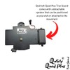 Chiming Quartz Clock Movement Qwirly True Tone Quad Plus -