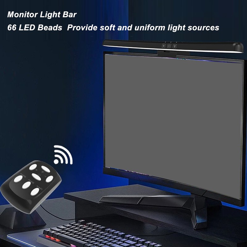 Computer Monitor Light Bar 2950K To 6100K Touch Stepless Dimming