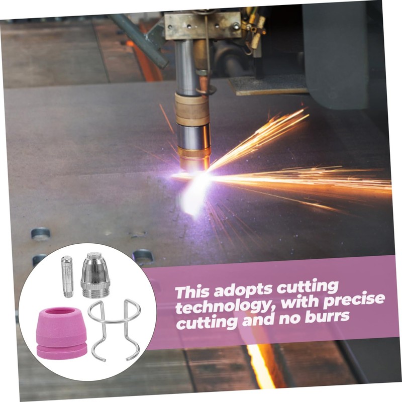 Zerodeko Comprehensive Plasma Cutting Accessories Kit for Ag60 Sg55-60 Nozzles