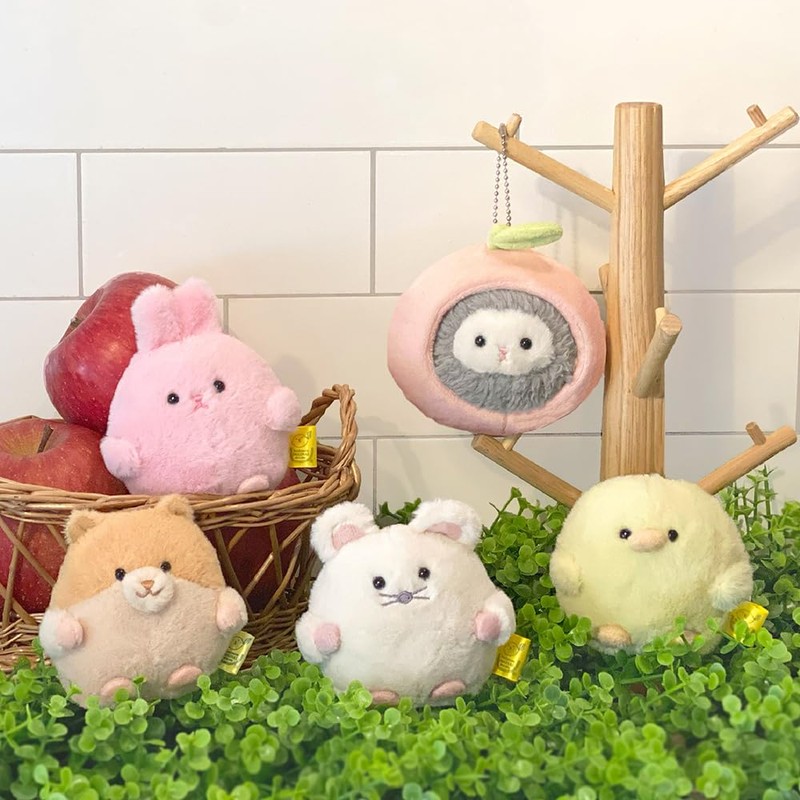 San Lemon Pokko and Apple Keychain Rabbit PK 9.5 x